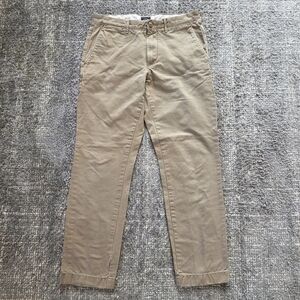 J.Crew 770 Broken-In Chino Pants Men’s 30x28 Khaki Straight Fit Cotton